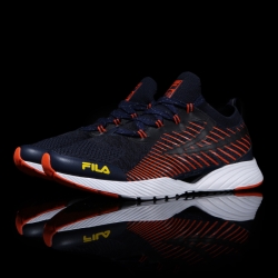 Fila Filargb Flex - Miesten Juoksukengät - Laivastonsininen/Oranssi | FI-13098